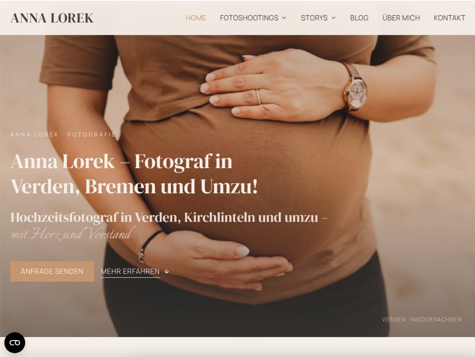AnnaLorek Fotografie — Referenzprojekt